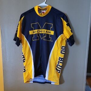 University of Michigan Cycling shirt